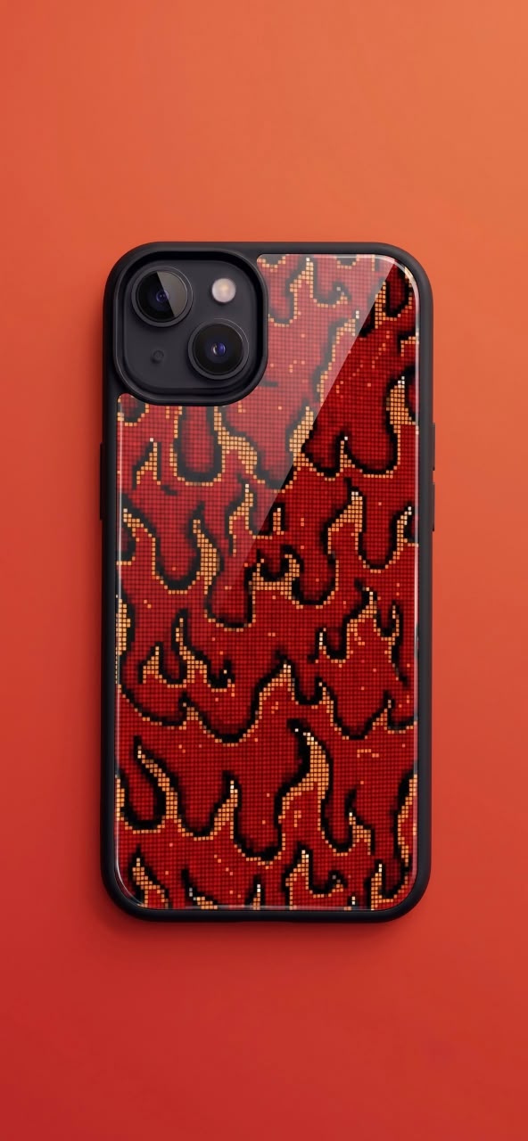 Pixel Flame