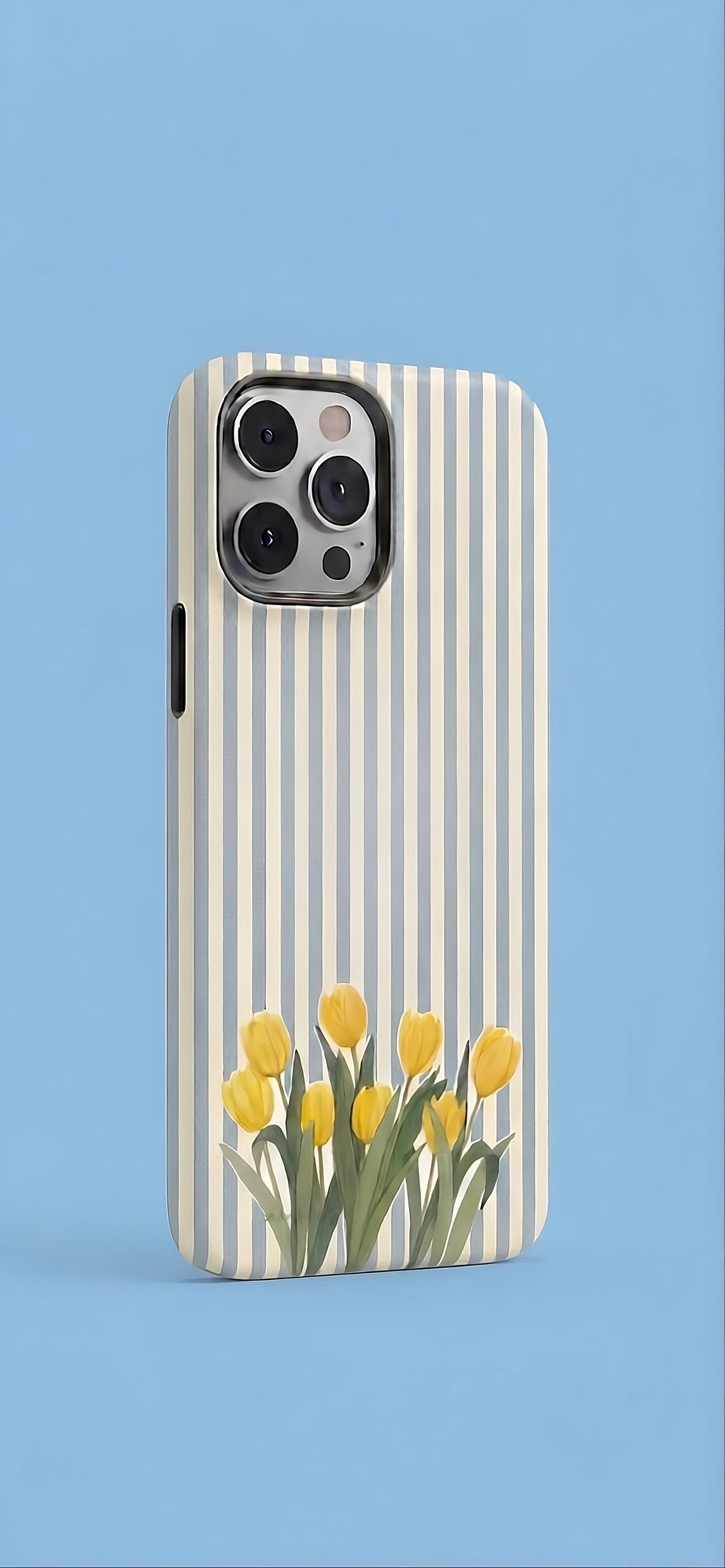 Sunlit Tulip Stripes